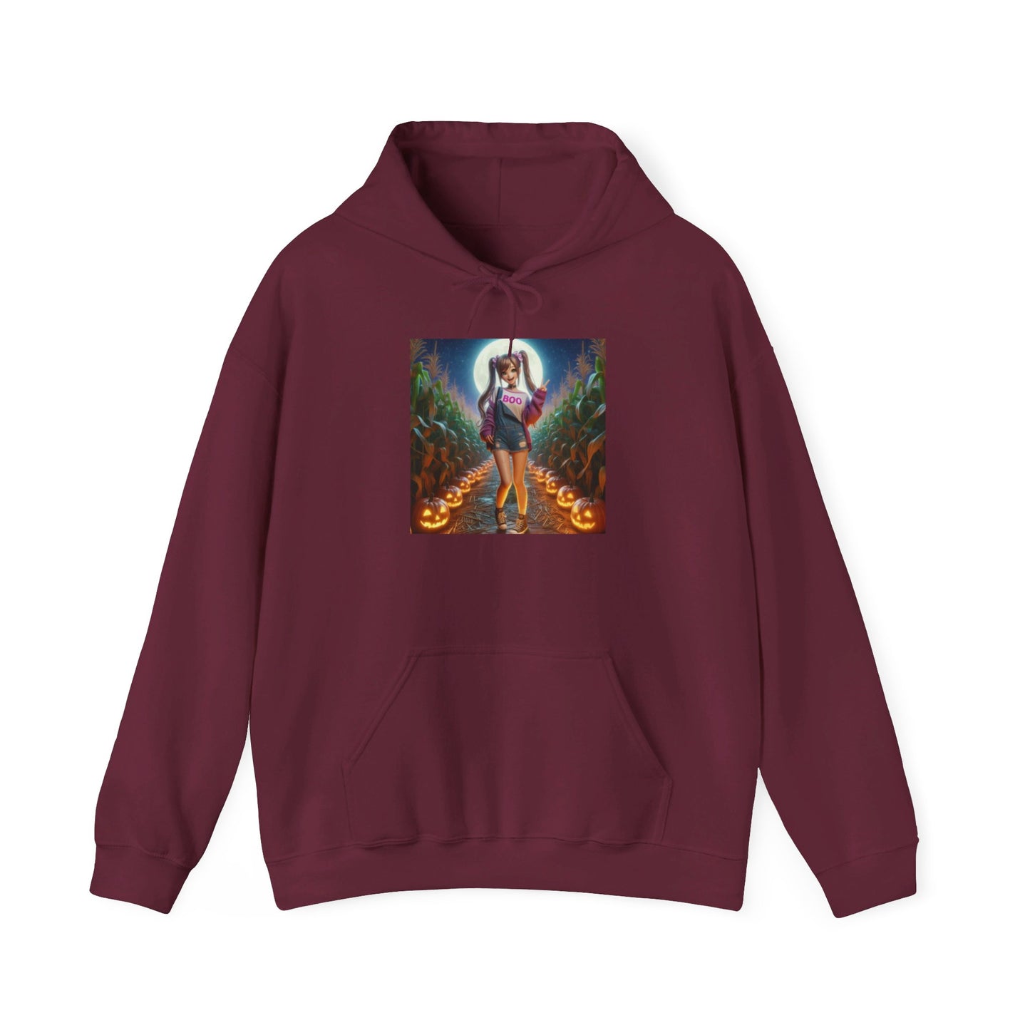 Anime Style Halloween Unisex Heavy Blend™ Hooded Sweatshirt