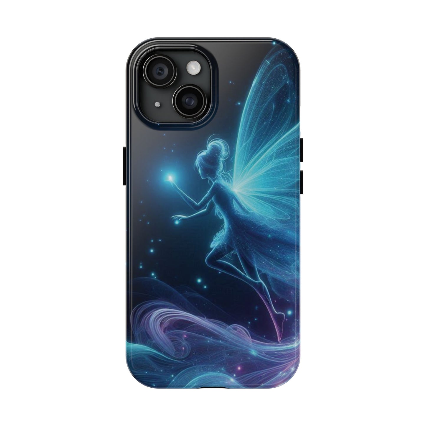 Neon Blue Fairy Phone Case