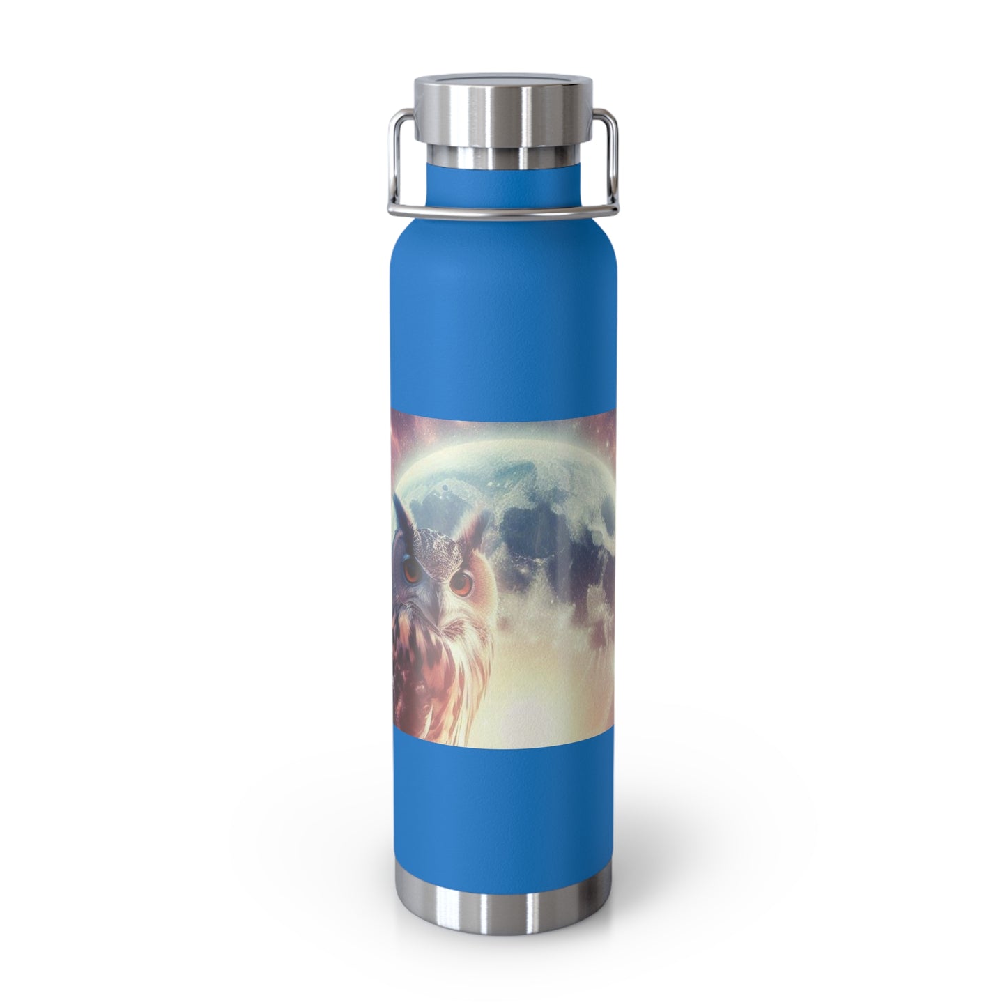 Owl Copper Vacuum Insulated Bottle, 22oz