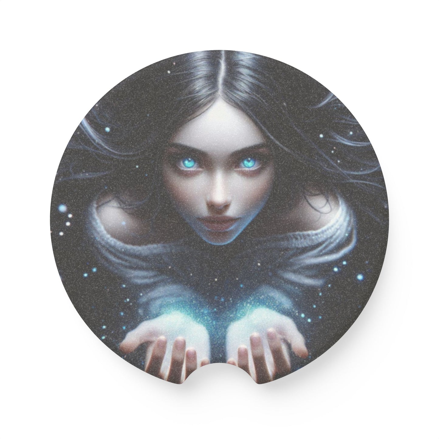 Drawing Power Soapstone Car Coaster