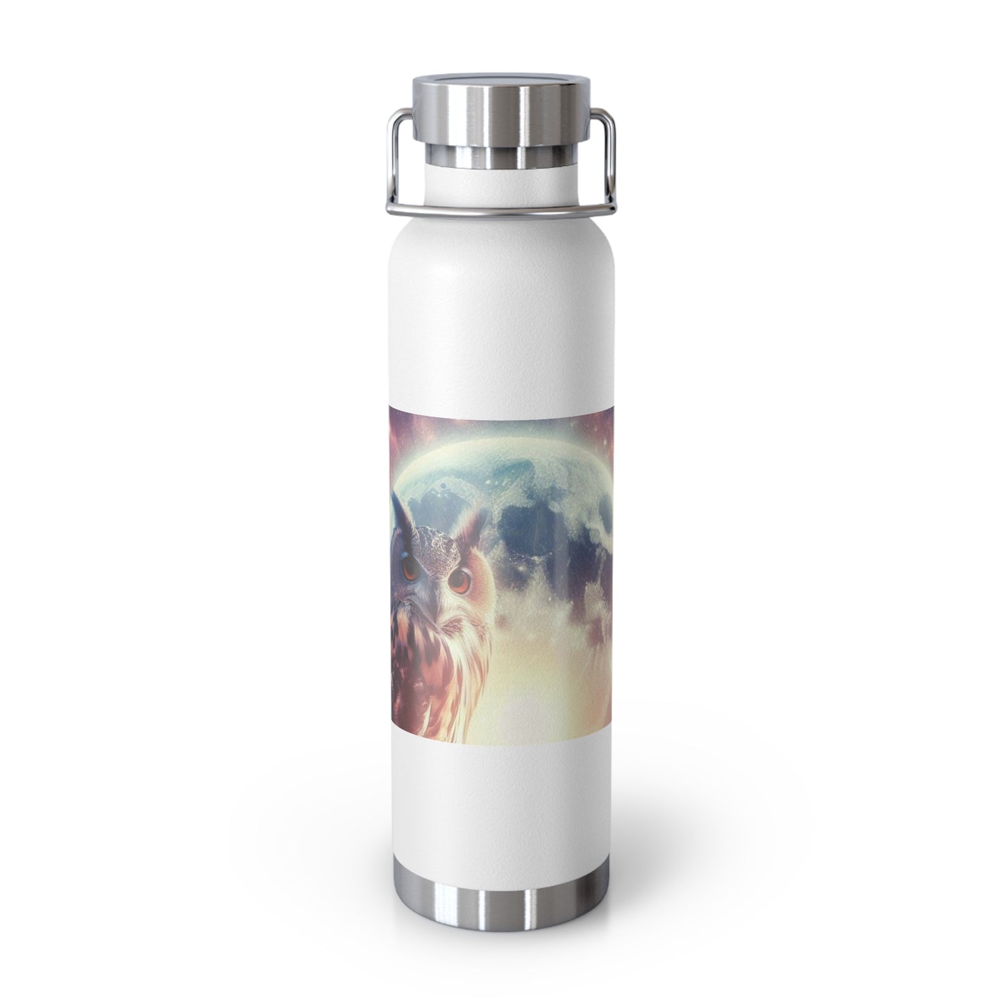 Owl Copper Vacuum Insulated Bottle, 22oz