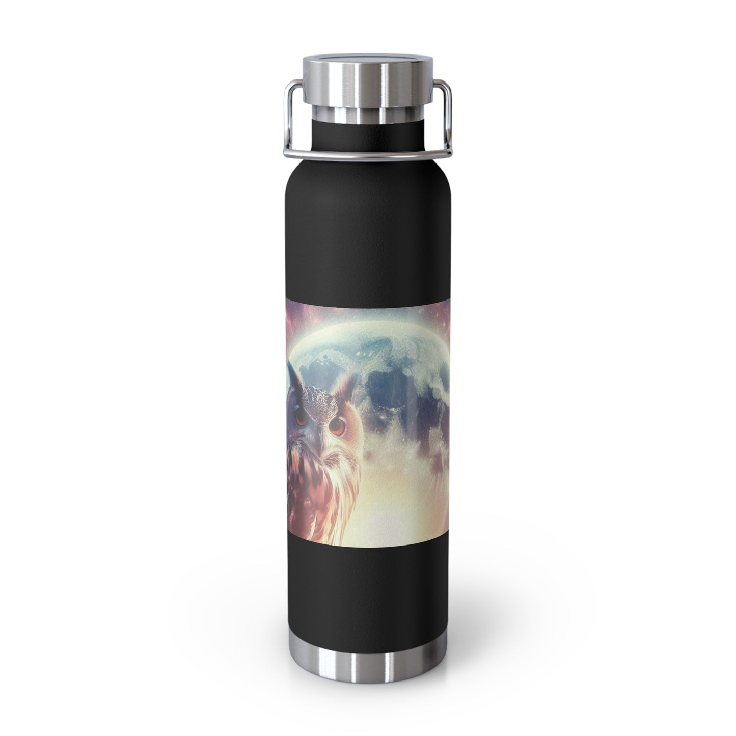 Owl Copper Vacuum Insulated Bottle, 22oz