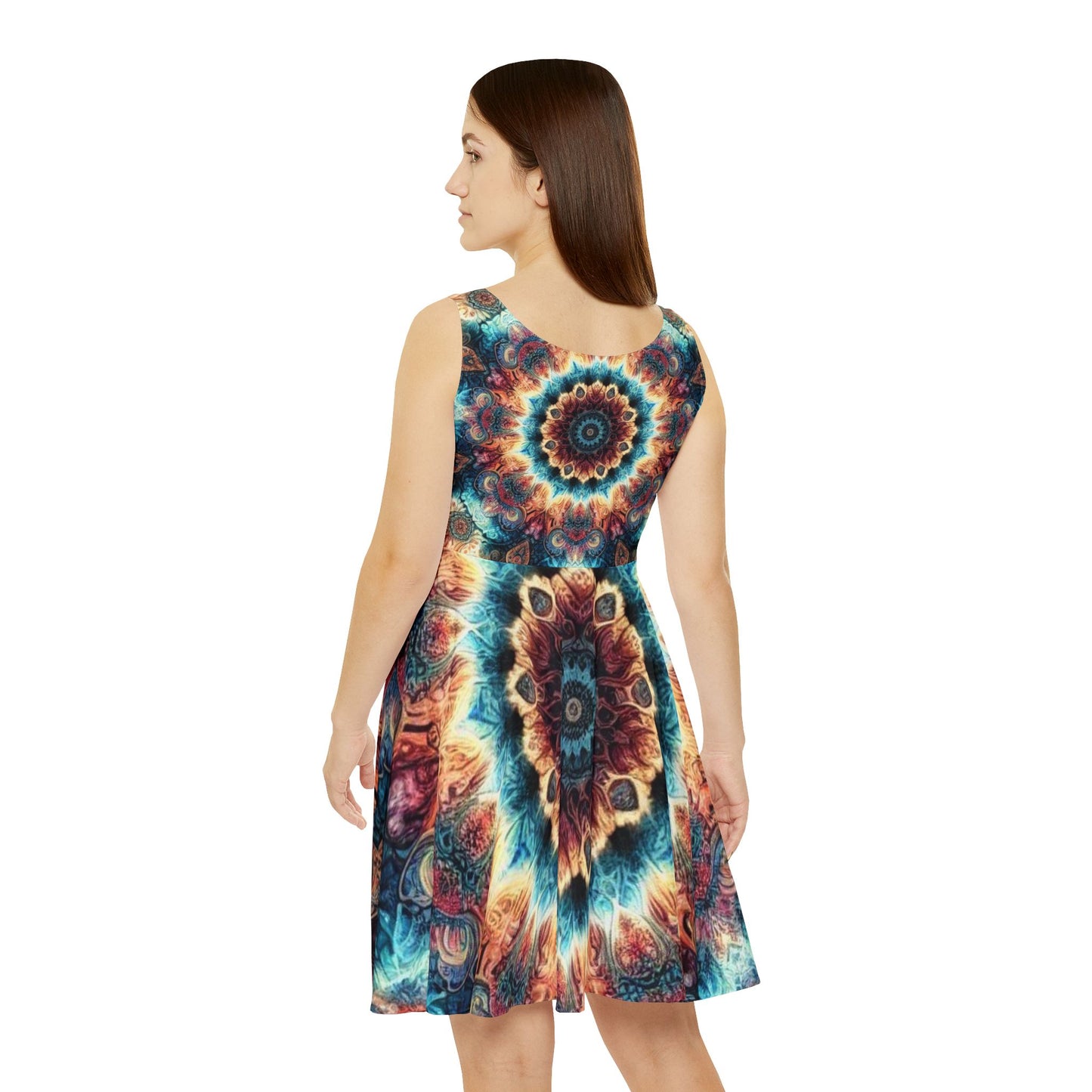 Kaleidoscope Women's Skater Dress (AOP)