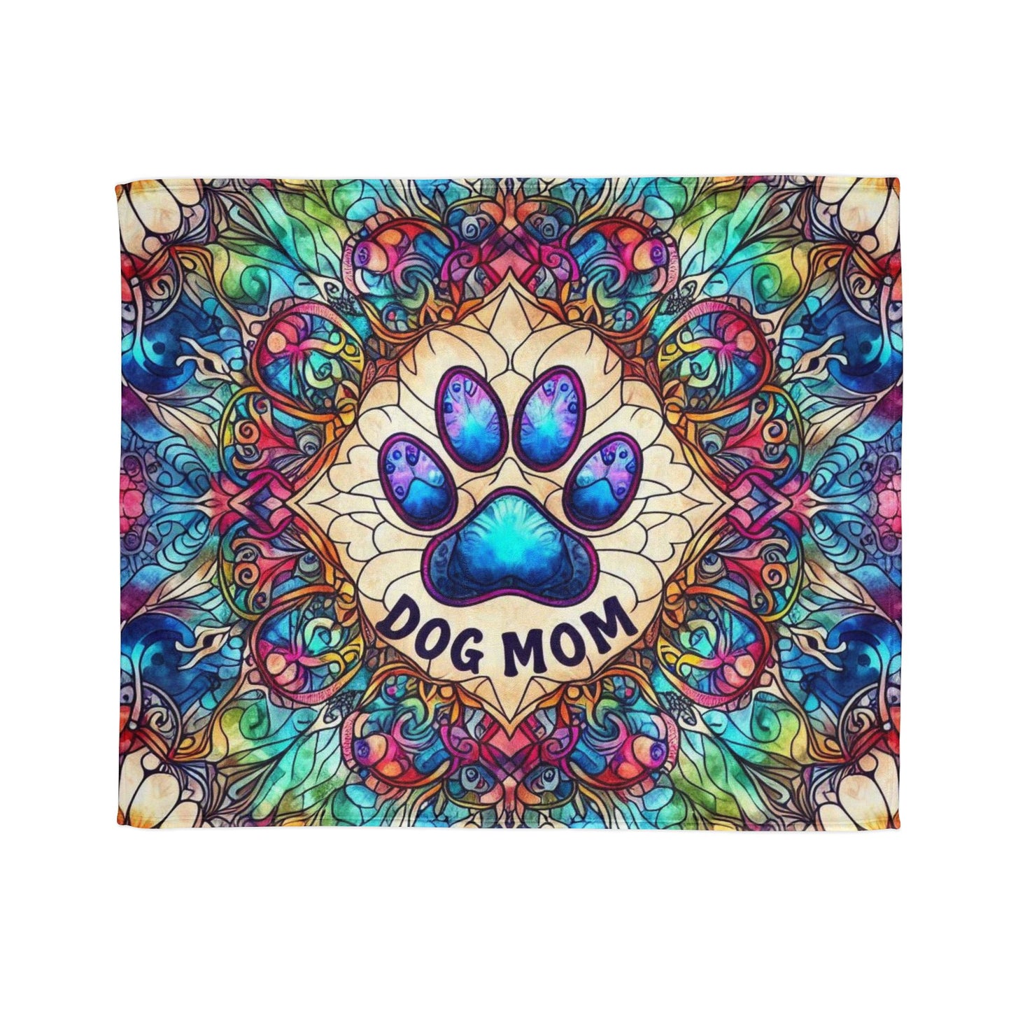 Dog Mom Soft Polyester Blanket