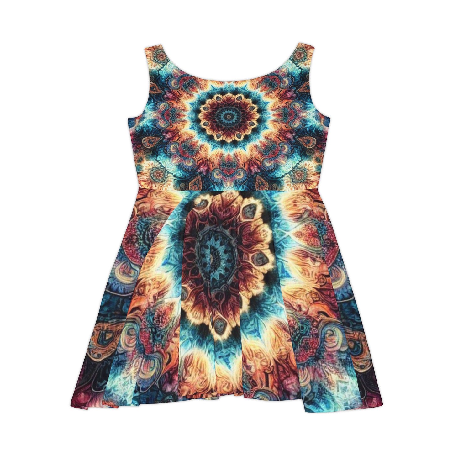 Kaleidoscope Women's Skater Dress (AOP)