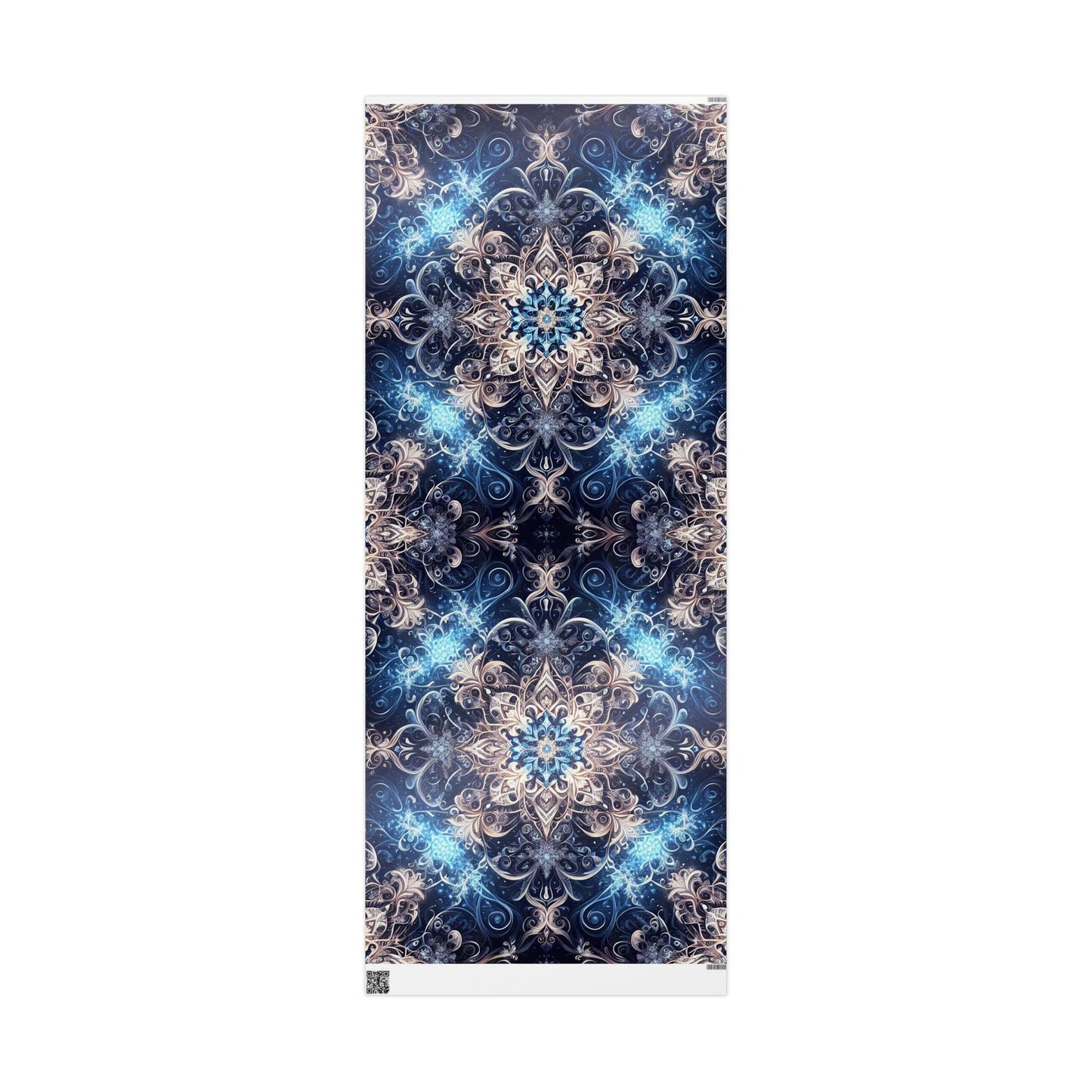 Winter Kaleidoscope Wrapping Paper