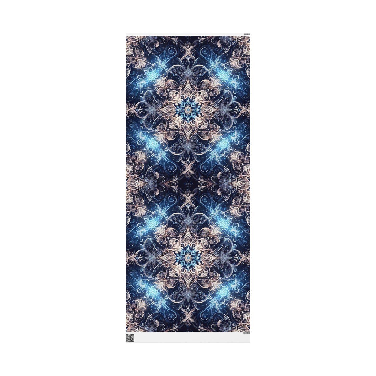 Winter Kaleidoscope Wrapping Paper