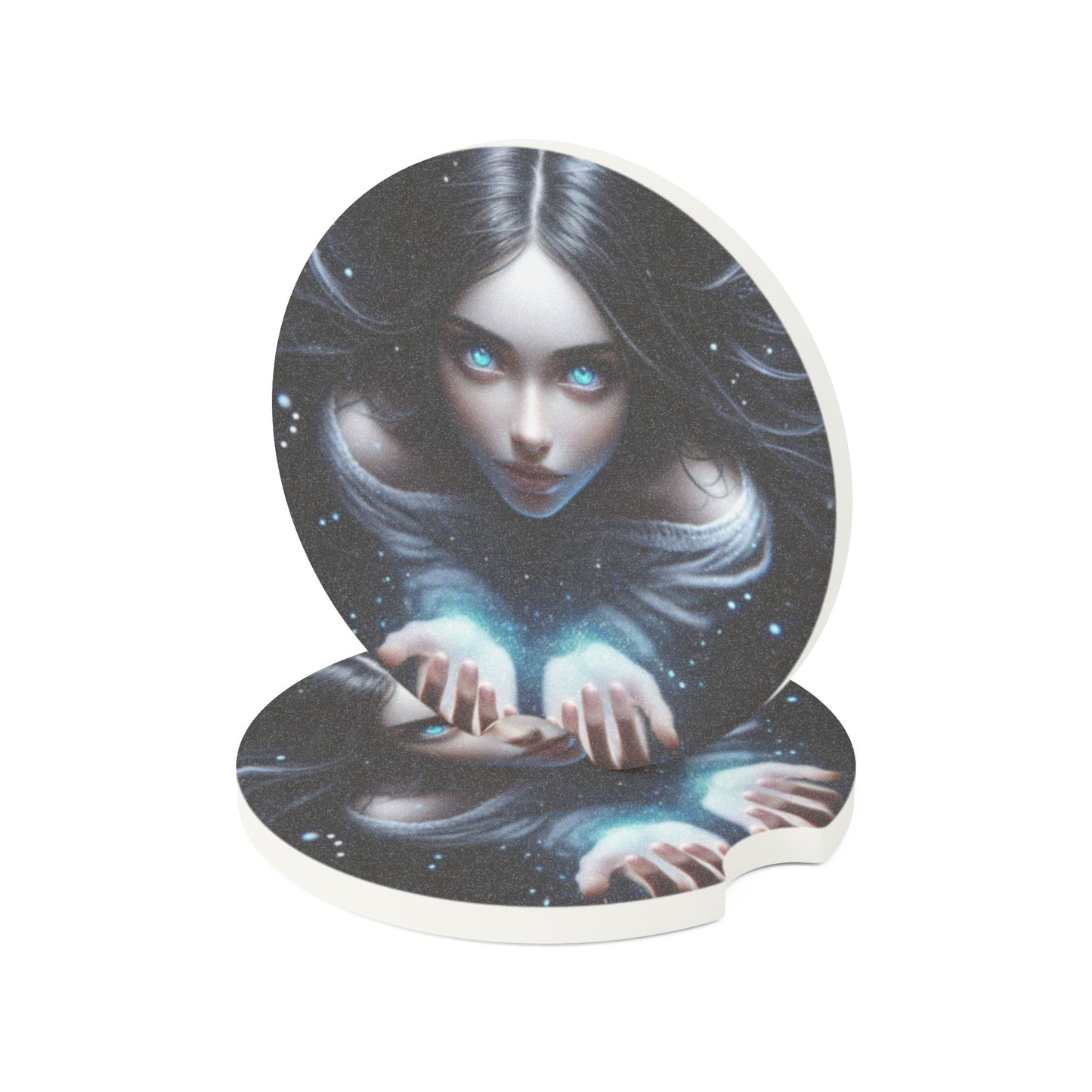 Drawing Power Soapstone Car Coaster