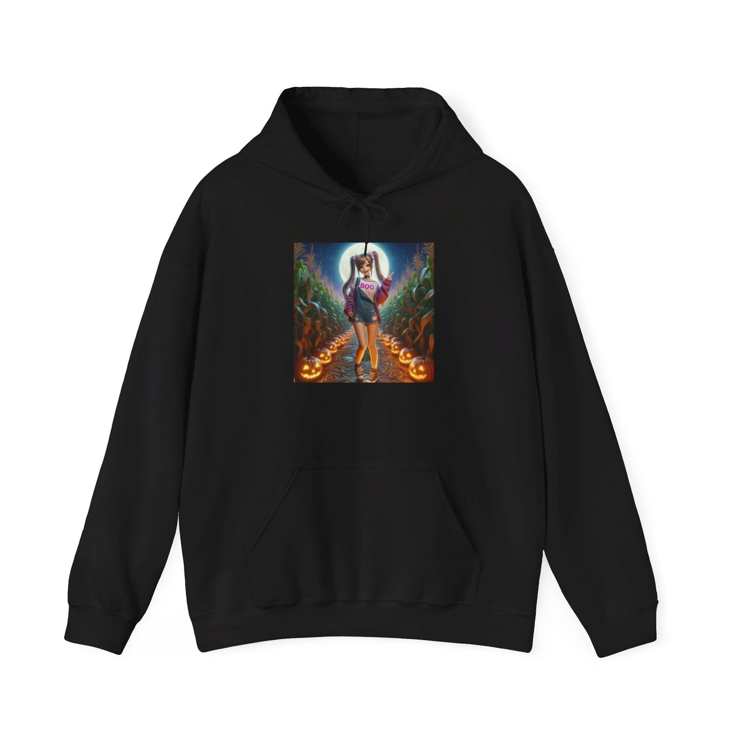 Anime Style Halloween Unisex Heavy Blend™ Hooded Sweatshirt