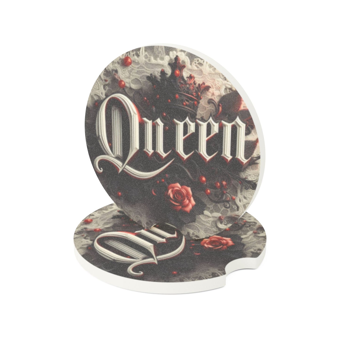 Queen Soapstone Car Coaster