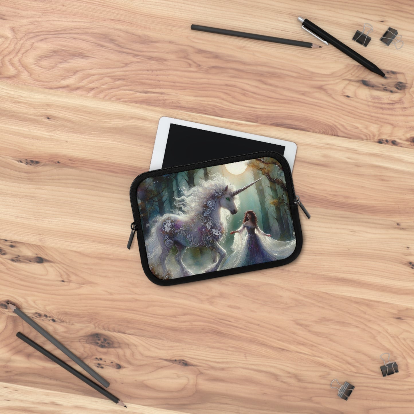 Unicorn and Fairy Laptop Sleeve