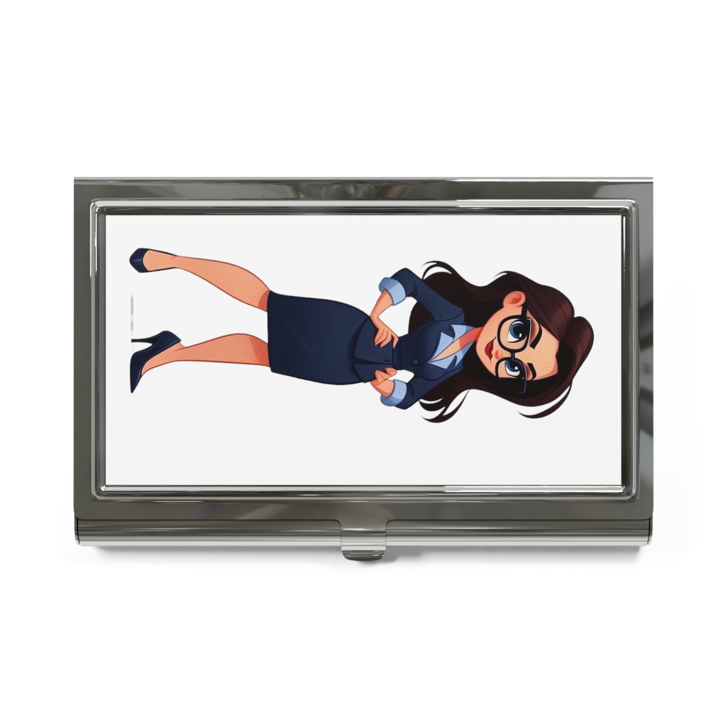 Business Woman Card Holder