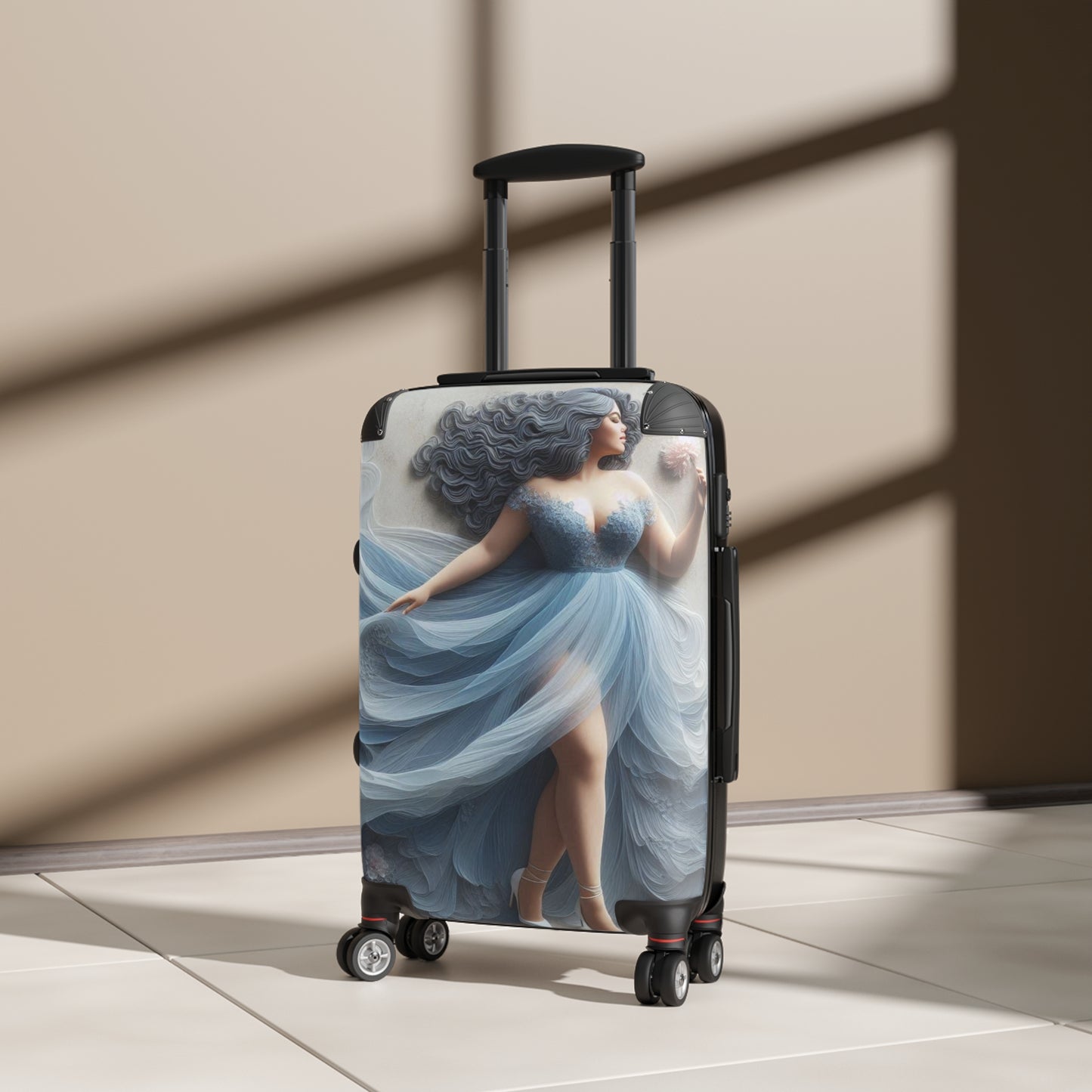 Beautiful Lady Suitcase