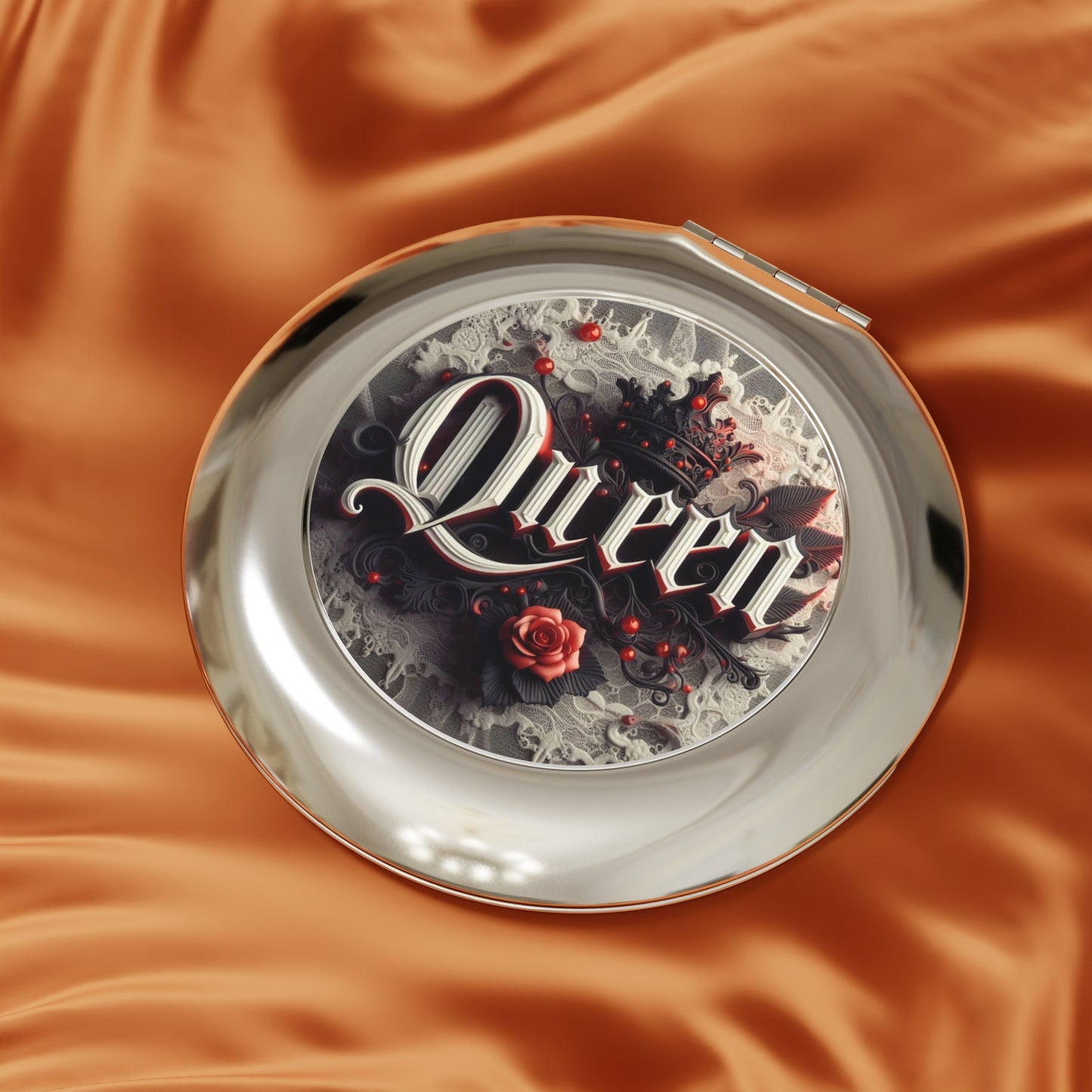 Queen Compact Travel Mirror