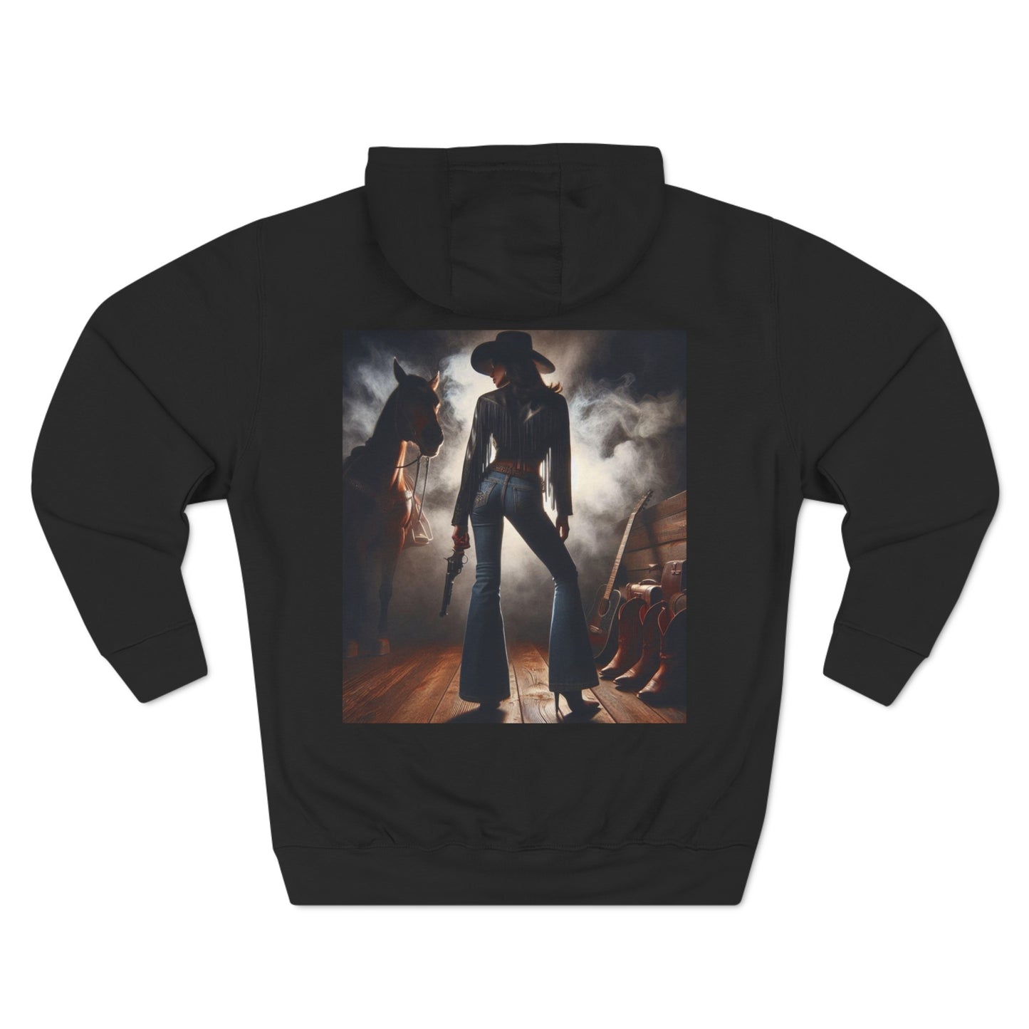 Cowgirl Three-Panel Fleece Hoodie
