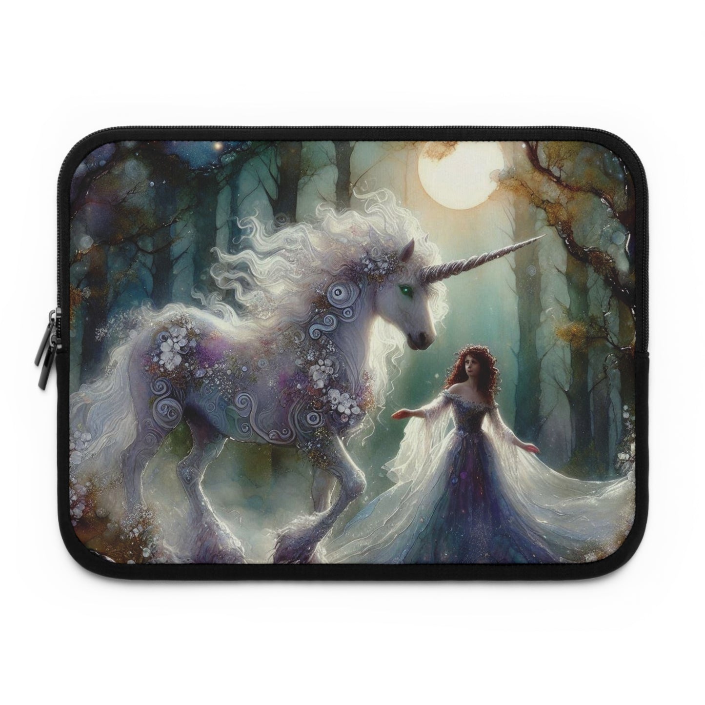 Unicorn and Fairy Laptop Sleeve