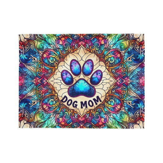 Dog Mom Soft Polyester Blanket
