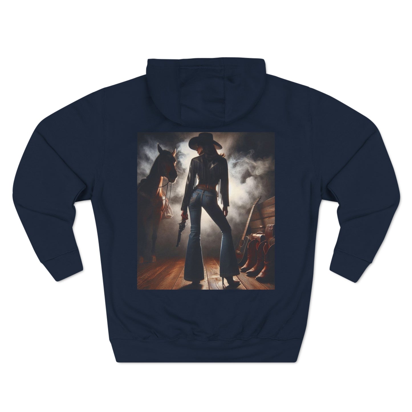 Cowgirl Three-Panel Fleece Hoodie