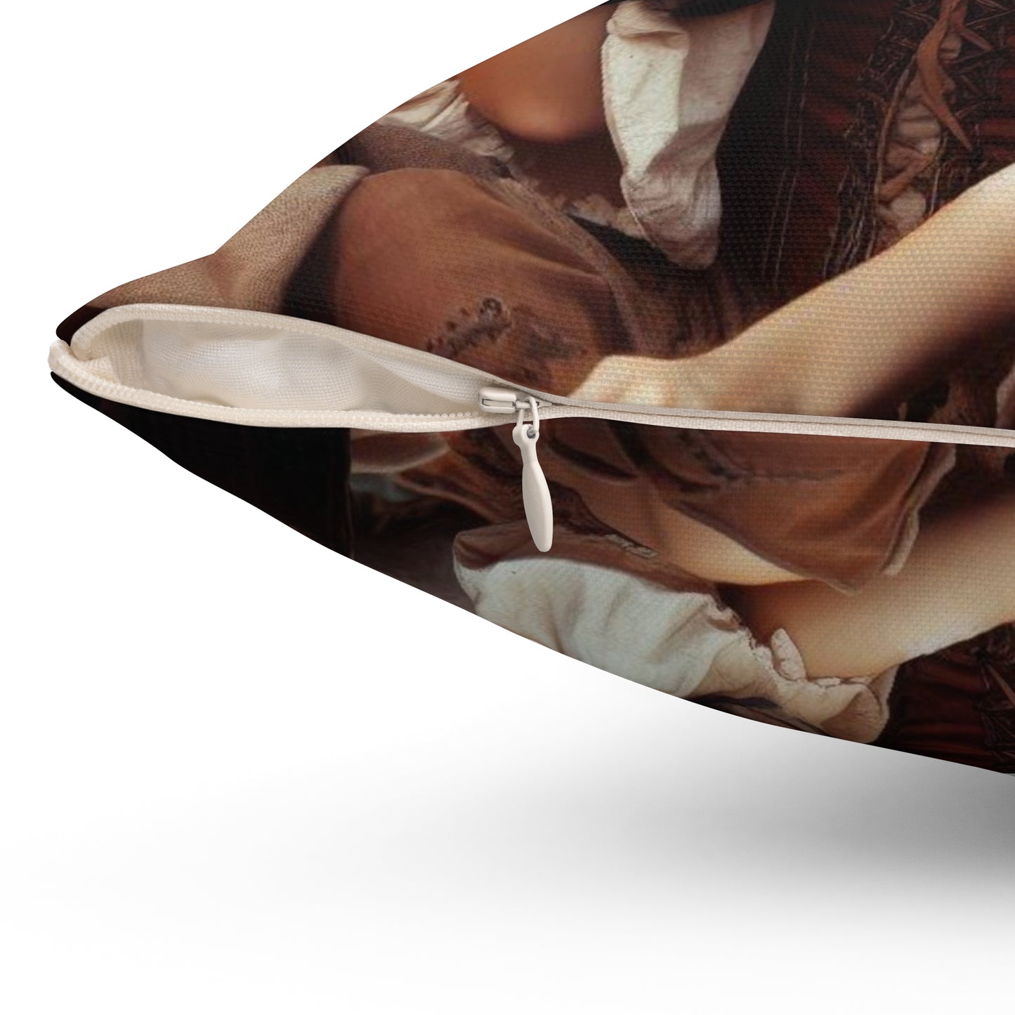 Autumn Elf Spun Polyester Square Pillow