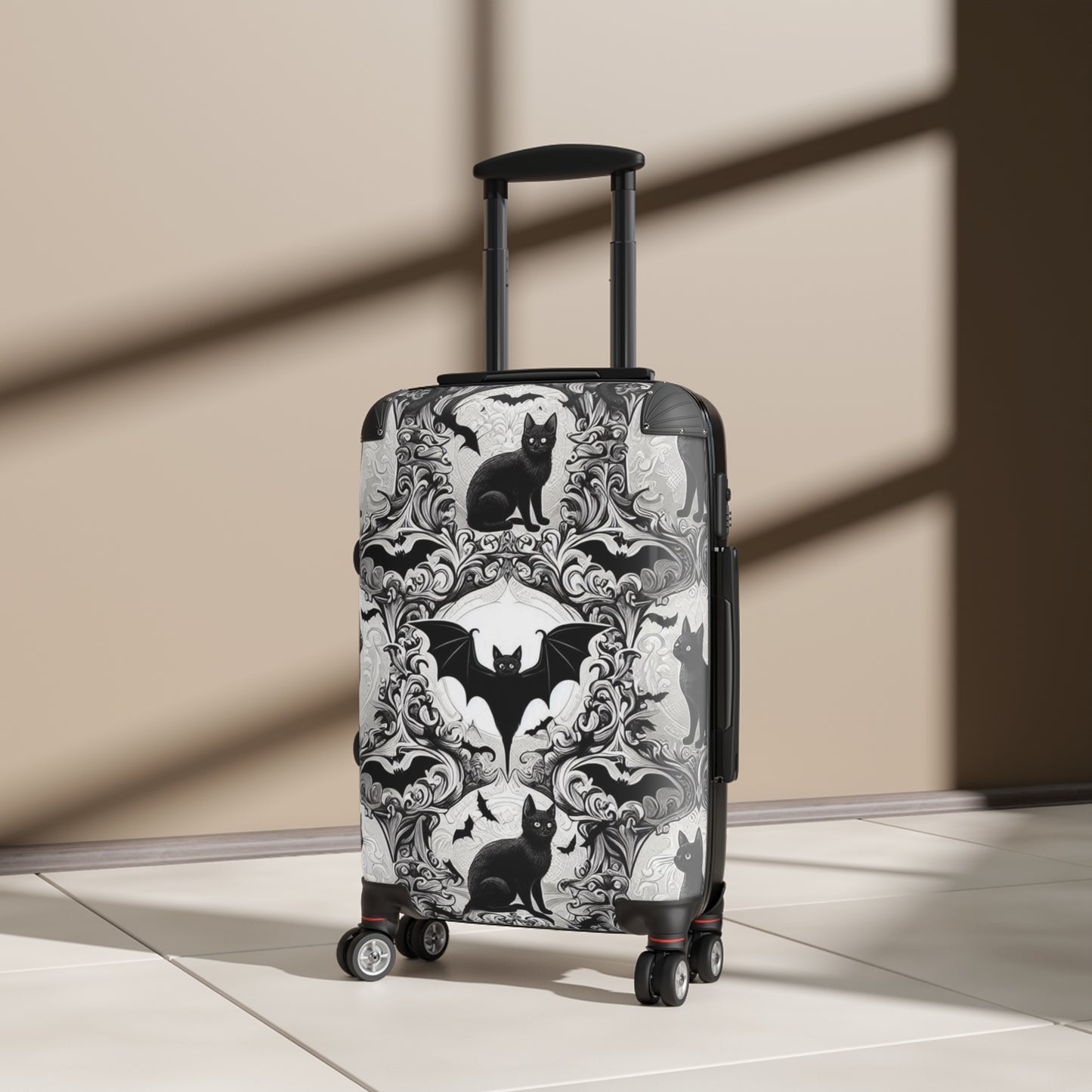 Cat and Bat Suitcases