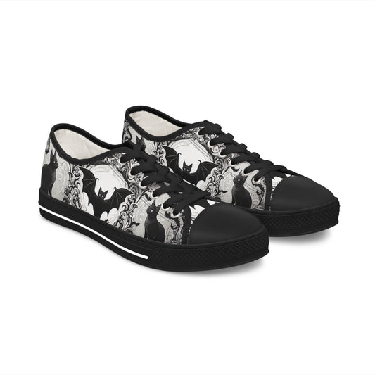 Women's Cat & Bat Low Top Sneakers