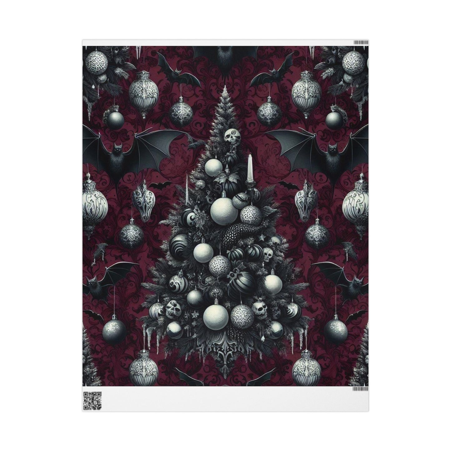 Gothic Christmas Wrapping Paper