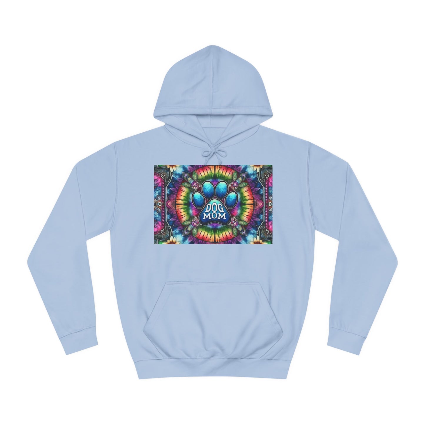 Dog Mom Unisex College Hoodie