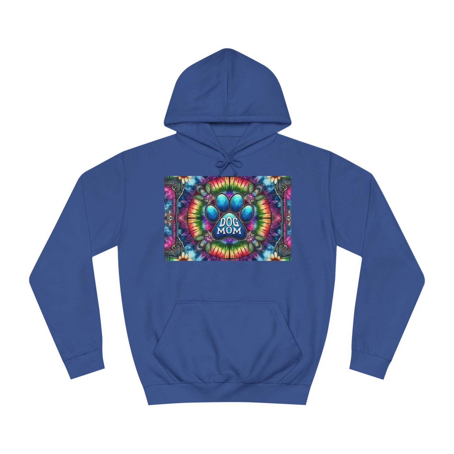 Dog Mom Unisex College Hoodie