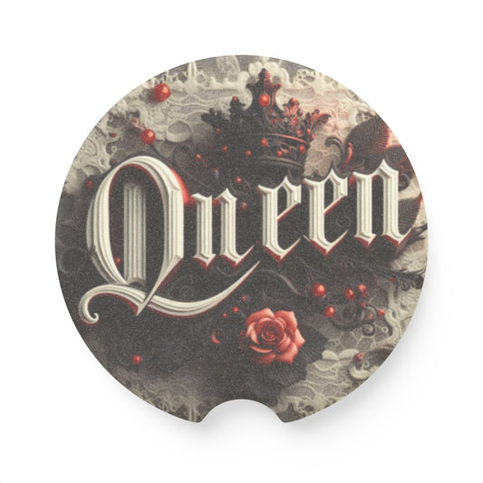 Queen Soapstone Car Coaster