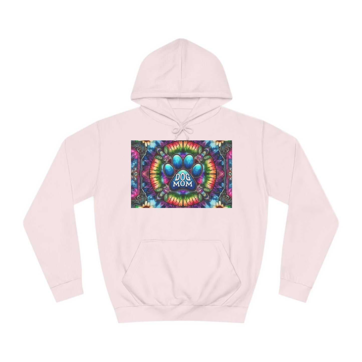 Dog Mom Unisex College Hoodie