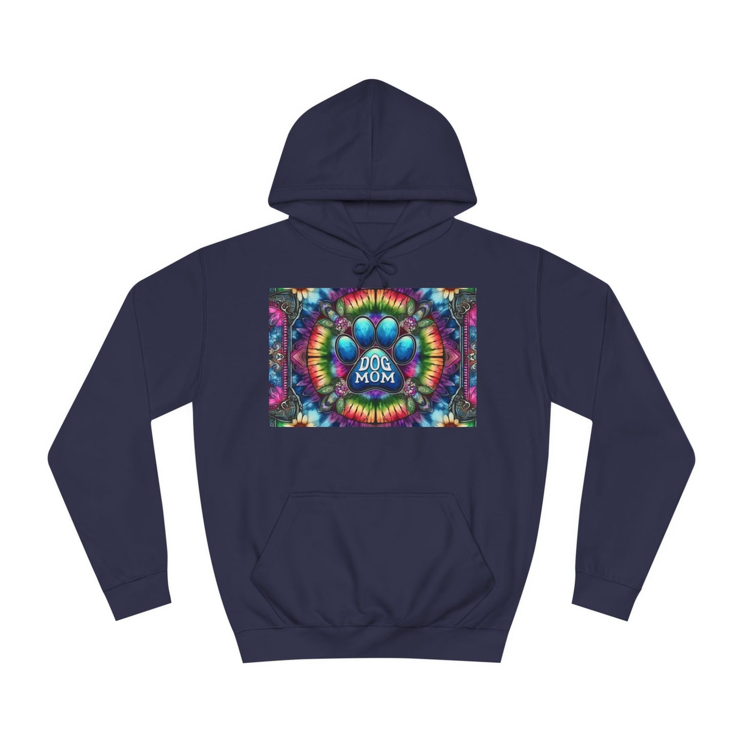 Dog Mom Unisex College Hoodie