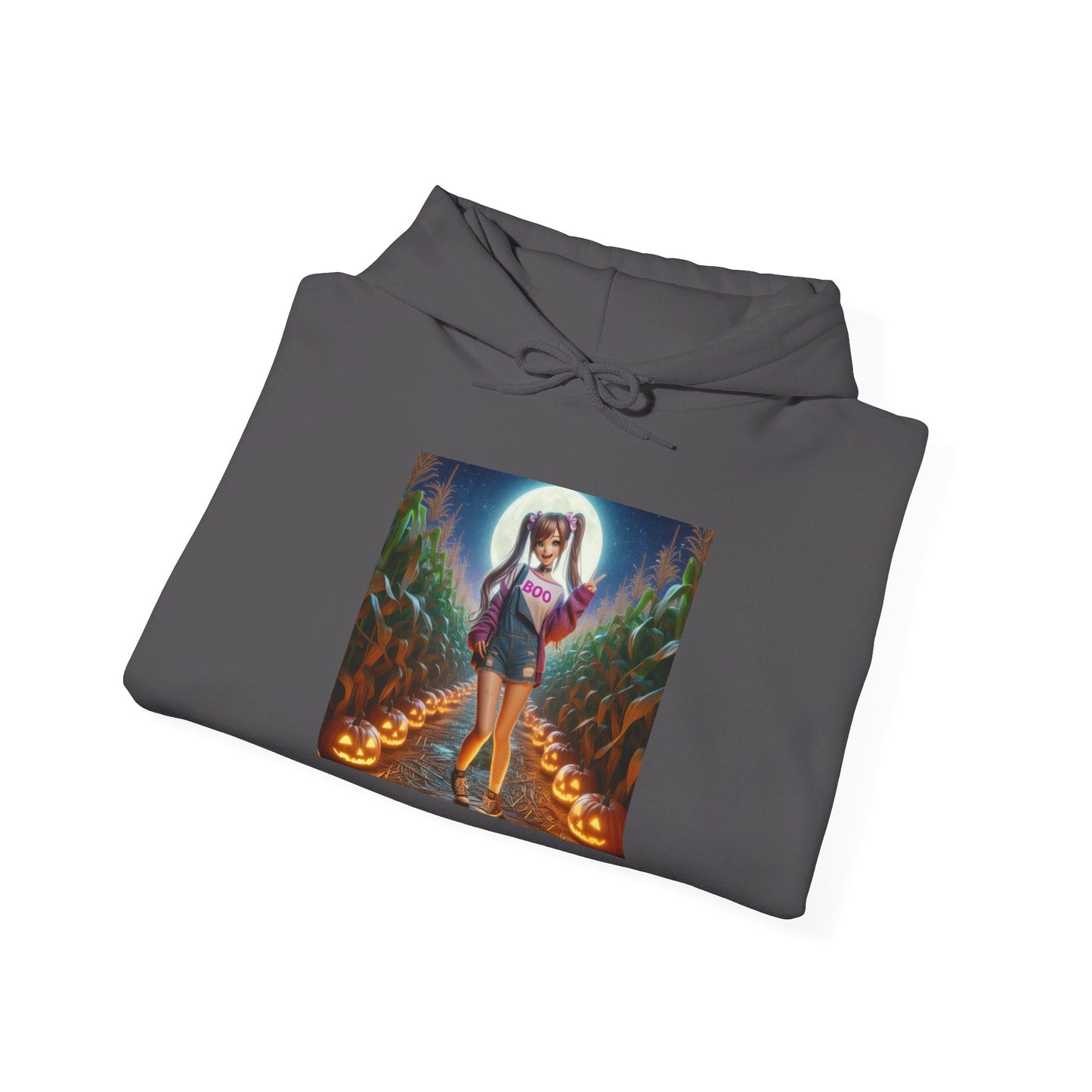 Anime Style Halloween Unisex Heavy Blend™ Hooded Sweatshirt