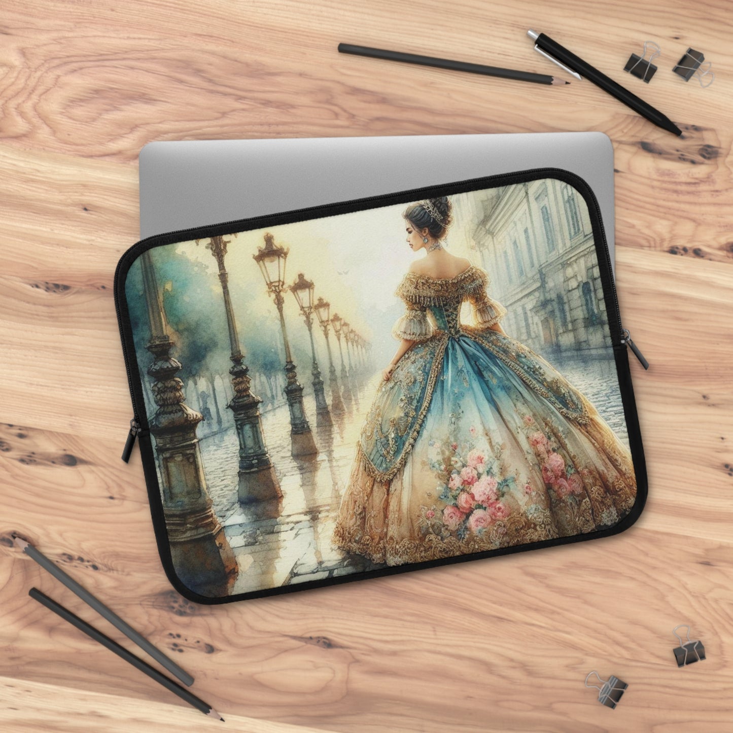 Elegant Stroll Laptop Sleeve