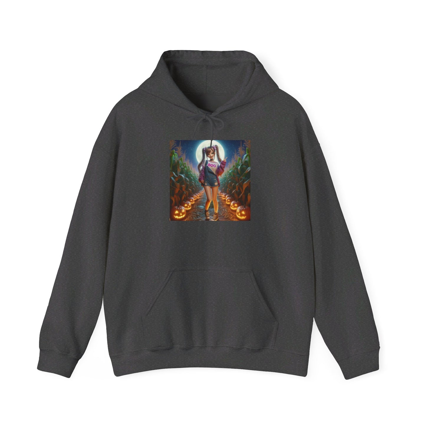 Anime Style Halloween Unisex Heavy Blend™ Hooded Sweatshirt