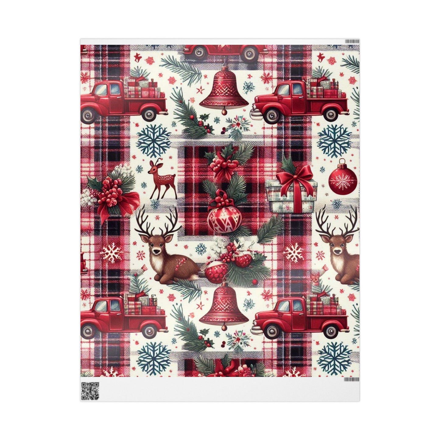 Red Christmas Wrapping Paper
