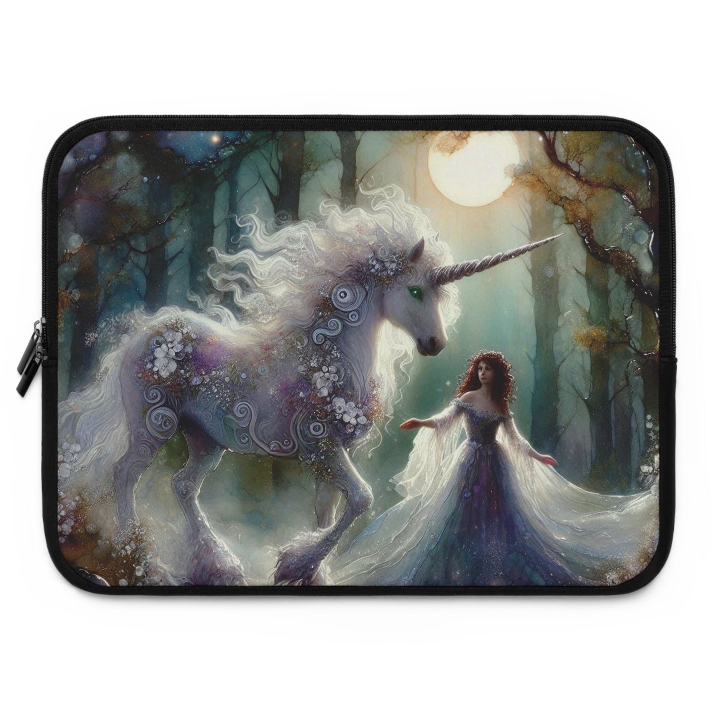 Unicorn and Fairy Laptop Sleeve