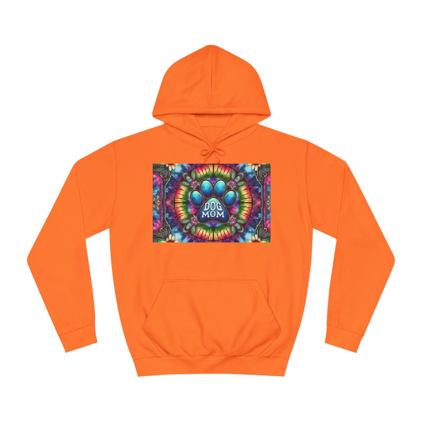 Dog Mom Unisex College Hoodie