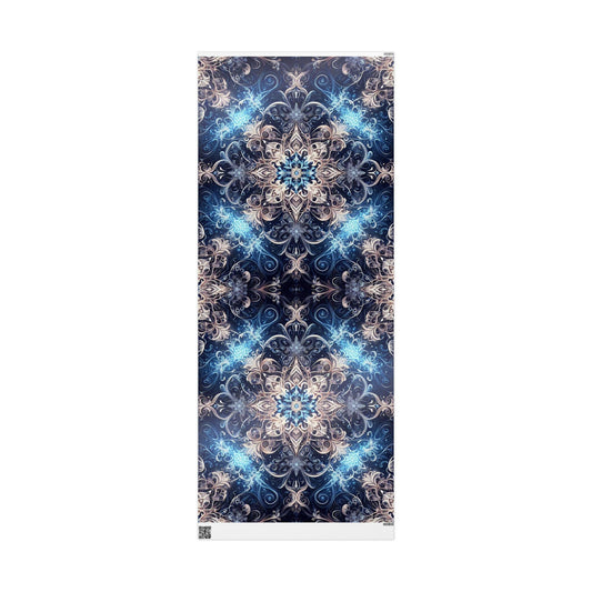 Winter Kaleidoscope Wrapping Paper