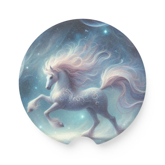 Dream Horse Soapstone Car Coaster