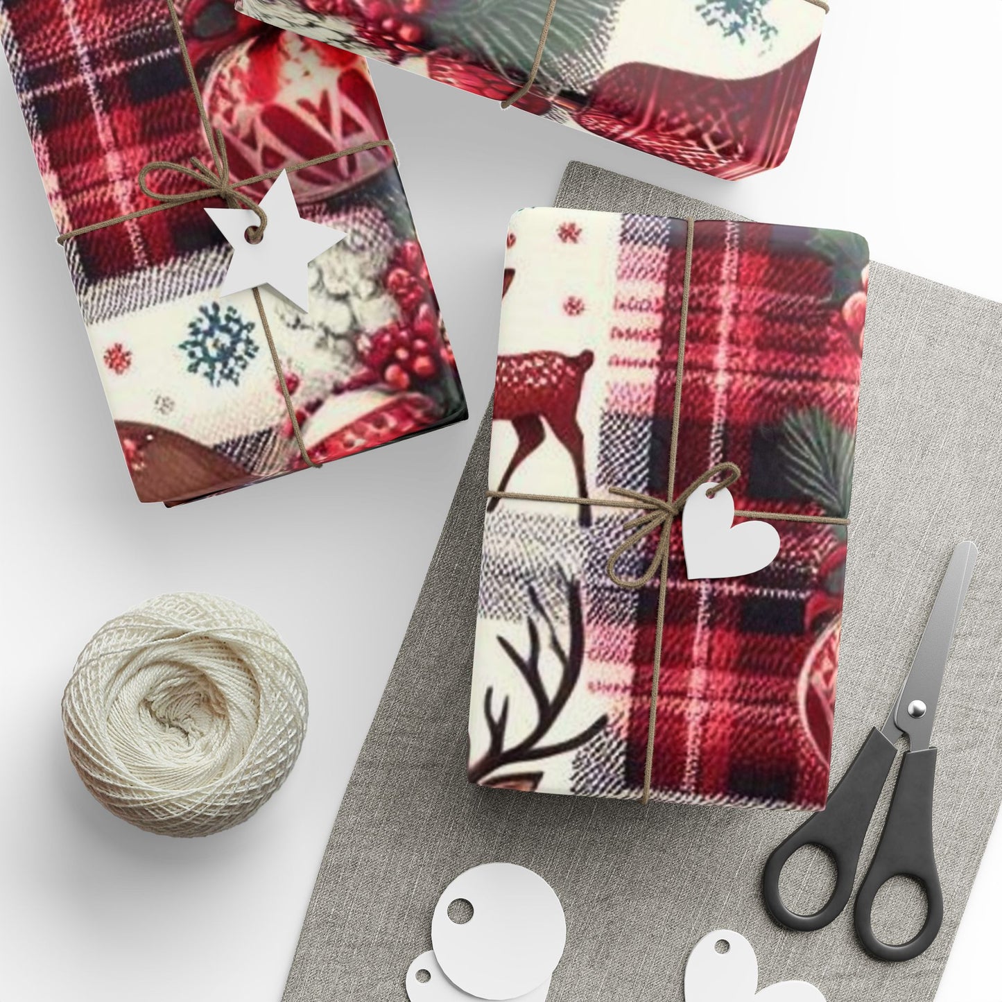 Red Christmas Wrapping Paper