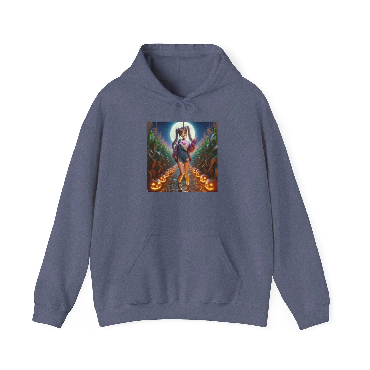 Anime Style Halloween Unisex Heavy Blend™ Hooded Sweatshirt