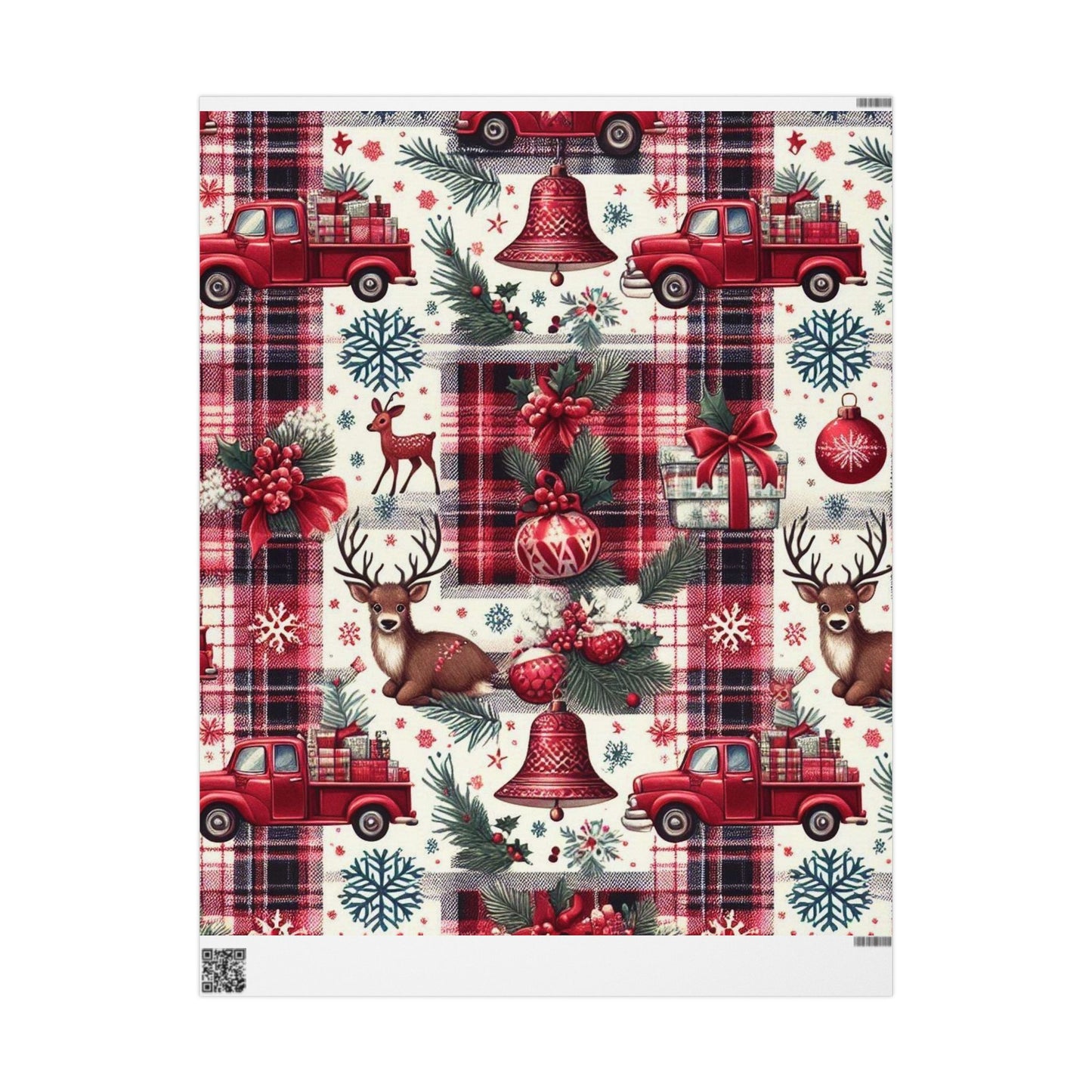 Red Christmas Wrapping Paper